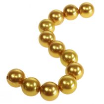 Product Deco beads Ø2cm gold 12pcs