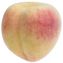 Deco peach artificial fruit Ø7.5cm
