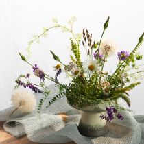 Product Decorative bowl ceramic bowl cream grey green Ø20cm H16cm