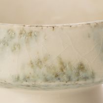 Product Decorative bowl ceramic bowl cream grey green Ø20cm H16cm