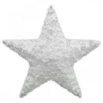 Product Christmas decoration star Christmas decoration star white H20cm 4pcs