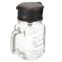 Product Decorative drinking glass with LED lamp Ø8cm H16cm