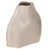 Product Decorative Vase Ceramic Gray Modern Ceramic Decoration 22×9×22.5cm