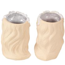 Product Decorative vase ceramic planter girl Ø7.5cm H16cm 2pcs