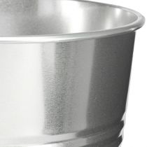 Product Decorative Vase Metal Conical Tall Vase Silver H38.5cm 14.5L