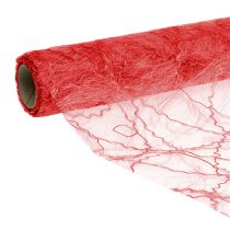 Deco fleece table tape red 30cm 5m