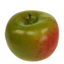 Deco apple red green, deco fruit, food dummy Ø8cm