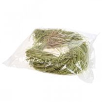 Product Decorative Bast for Crafting Natural Bast Raffia Lime 200g