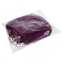 Product Decorative Bast for Crafting Natural Bast Raffia Violet 300g