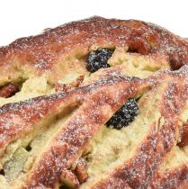 Product Decorative bread food dummy raisin bread artificial 22cm