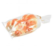 Product Deceptively realistic decorative croissants, artificial baked goods 10cm, food decoration set of 2 for shop windows and showrooms