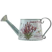 Product Decorative metal watering can, lavender, retro garden design, 30×11×14.5cm