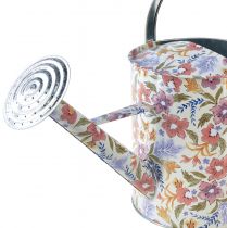 Product Decorative watering can metal planter flowers vintage Ø18cm