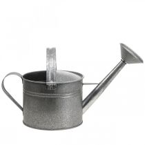 Product Vintage zinc watering can, 27cm - planter for garden and patio, metal flower pot