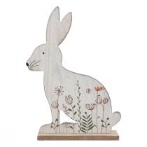 Product Decorative bunny sitting wooden bunny Easter bunny wood 26×19.5cm