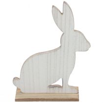 Product Decorative rabbit sitting wooden rabbit Easter bunny wood 26×19,5cm