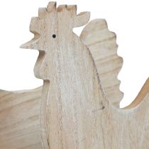 Product Decoration chickens table decoration Easter wooden decoration vintage 19cm set of 2