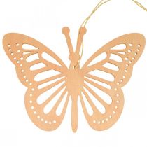 Product Decorative Butterflies Decoration Hanger Orange/Pink/Yellow 12cm 12 Pcs