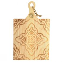 Product Decorative cutting board rectangular mango wood tray 33×29cm