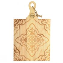 Decorative cutting board rectangular mango wood tray 33×29cm