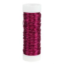 Product Decorative enameled wire Ø0.30mm 30g/50m pink