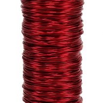 Deco wire Ø0.30mm 30g/50m red