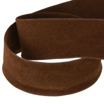 Product Decorative ribbon brown velvet ribbon jewelry ribbon 25mm 7m
