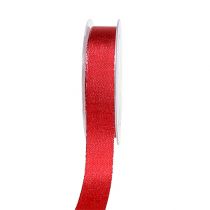 Product Deco ribbon red with mica 25mm 20m