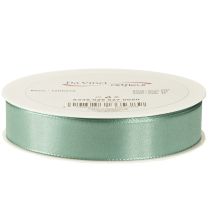 Product Decorative ribbon taffeta ribbon gift ribbon green sage 25mm 50m