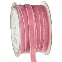 Product Decorative ribbon velvet light purple 10mm 20m