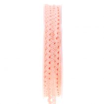 Product Decorative ribbon lace salmon 9mm 20m