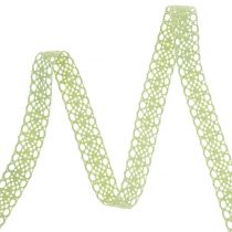 Product Decorative ribbon lace green 16mm 20m