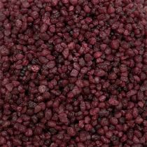 Product Decorative granules Burgundy decorative stones 2mm - 3mm 2kg