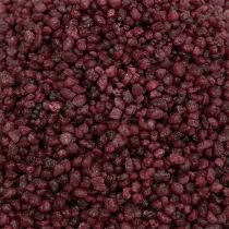 Product Decorative granules Burgundy decorative stones 2mm - 3mm 2kg