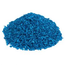 Product Decorative granules dark blue decorative stones 2mm - 3mm 2kg