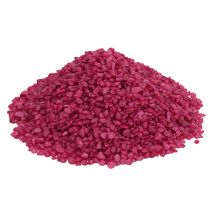 Product Decorative granules fuchsia decorative stones 2mm - 3mm 2kg