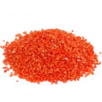 Product Decorative granules orange decorative stones 2mm - 3mm 2kg