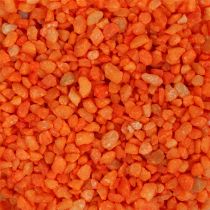 Decorative granules orange decorative stones 2mm - 3mm 2kg