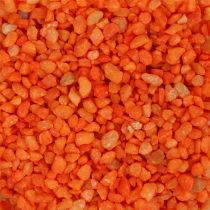 Product Decorative granules orange decorative stones 2mm - 3mm 2kg