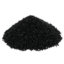 Decorative granules black 2mm - 3mm 2kg