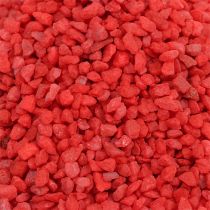 Product Decorative granulate red decorative stones 2mm - 3mm 2kg