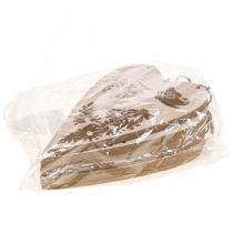 Product Deco hanger wood deco heart butterfly deco 13.5x20cm 6pcs