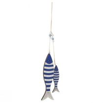 Decorative hanger wooden fish decorative strips 11.5/20cm set of 2