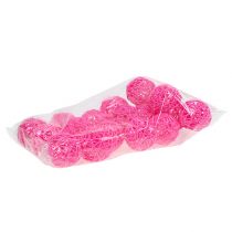 Product Decorative balls pink Ø7cm 18 pcs