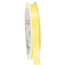 Product Decorative ribbon taffeta ribbon gift ribbon light yellow 15mm 50m
