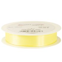 Product Decorative ribbon taffeta ribbon gift ribbon light yellow 25mm 50m
