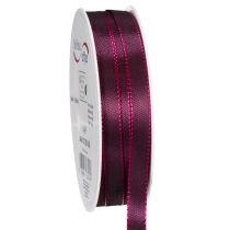 Product Decorative Berry-Coloured Satin Ribbon 10mm x 50m for Gift Wrapping and Indoor Decoration