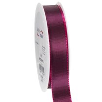 Product Purple Satin Effect Ribbon 25mm x 50m for Decoration and Crafting