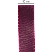 Product Purple Satin Effect Ribbon 25mm x 50m for Decoration and Crafting