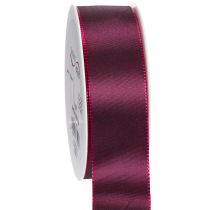 Product Taft Ribbon for Gift Wrapping 40mm Burgundy 50m